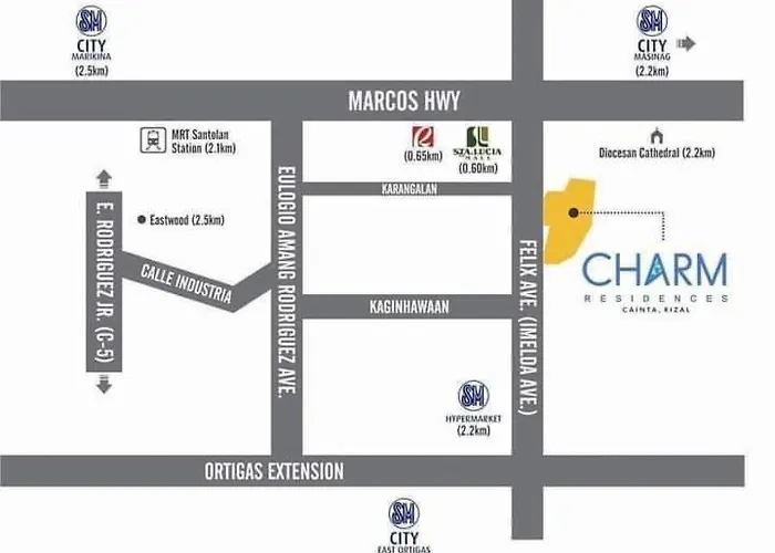 Apartamento 0920 Tower A Charm Residence,2br Manila